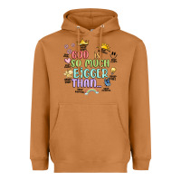 Meerkat god is bigger Heavyweight Hoodie - JahusDesignShop