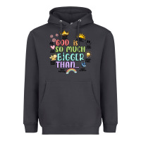 Smoke god is bigger Heavyweight Hoodie - JahusDesignShop