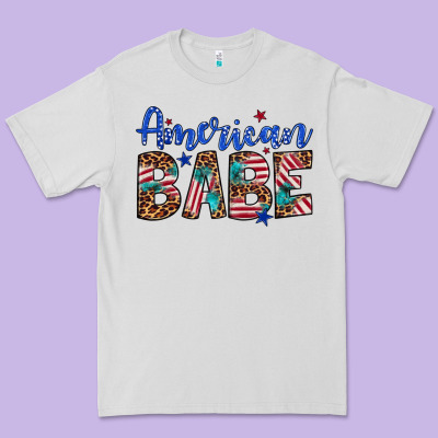 American Babe Premium Tee Designed By Artiststas