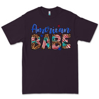 Plum american babe Premium Tee - Artiststas