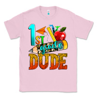 Bubblegum Pink 1st grade dude Classic Tee - texasbilliewilder