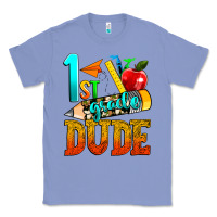 Colony Blue 1st grade dude Classic Tee - texasbilliewilder