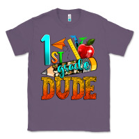 Lavender 1st grade dude Classic Tee - texasbilliewilder