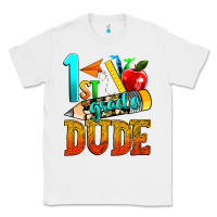 White 1st grade dude Classic Tee - texasbilliewilder