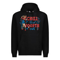 Black chill the fourth out malia Premium Hoodie - MaliasSmallBusiness