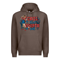 Coffee chill the fourth out malia Premium Hoodie - MaliasSmallBusiness