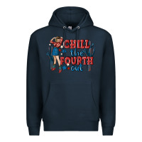 Navy chill the fourth out malia Premium Hoodie - MaliasSmallBusiness