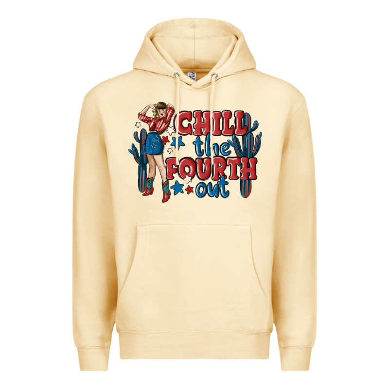 Chill The Fourth Out Malia Premium Hoodie by MaliasSmallBusiness | Teevron