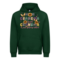 Forest Green mom grandma great grandma it just keeps getting be Urban Hoodie - MaliasSmallBusiness