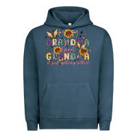 Pigment Midnight Navy mom grandma great grandma it just keeps getting be Urban Hoodie - MaliasSmallBusiness