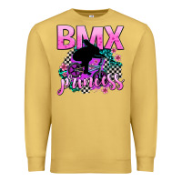 Antique Gold bmx princess Premium Sweatshirt - AdoDesignShop