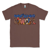 Chestnut american cowgirl Classic Tee - Zillion Design Studio