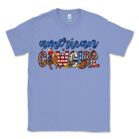 Colony Blue american cowgirl Classic Tee - Zillion Design Studio
