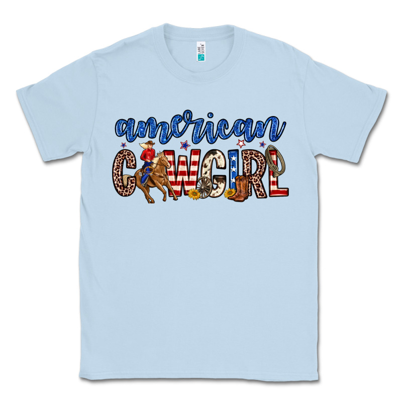 American Cowgirl Classic Tee by Zillion Design Studio | Teevron