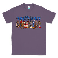 Lavender american cowgirl Classic Tee - Zillion Design Studio