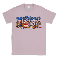 Lilac american cowgirl Classic Tee - Zillion Design Studio