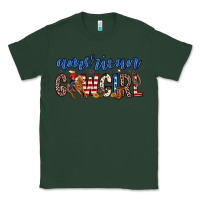Sports Green american cowgirl Classic Tee - Zillion Design Studio