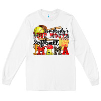 Somebody's Loud Mouth Softball Mama Long Sleeve Tee | Teevron
