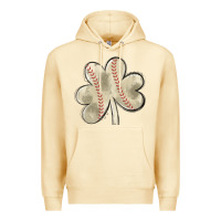 Pina Colada baseball distressed shamrock Premium Hoodie - MaliasSmallBusiness