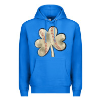 True Royal baseball distressed shamrock Premium Hoodie - MaliasSmallBusiness