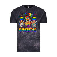 Cloud Black pride gnome Vintage Tee - BarkalooDesign