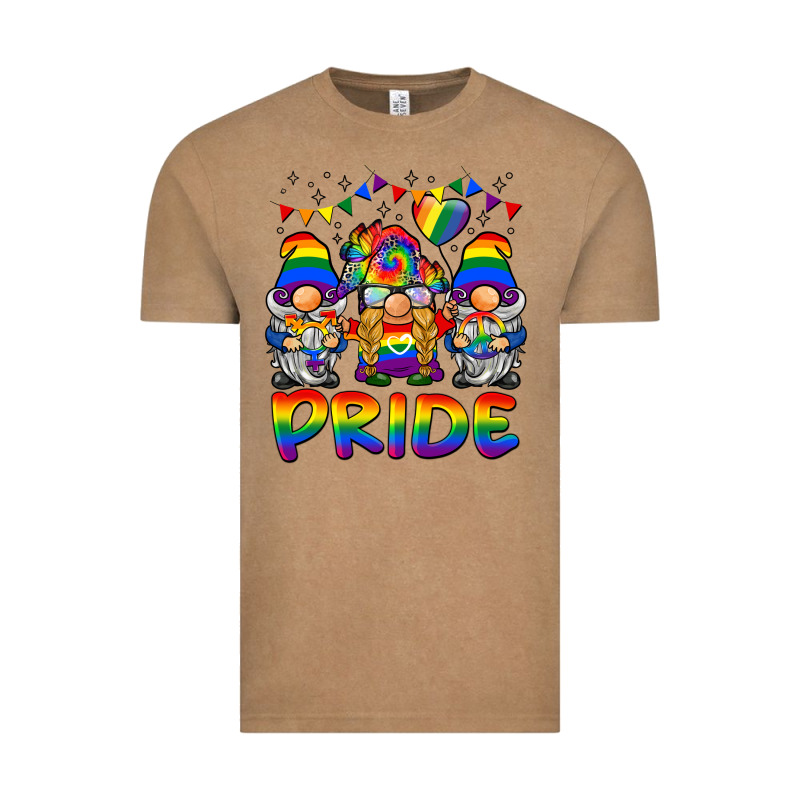 Pride Gnome Vintage Tee by BarkalooDesign | Teevron