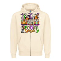 Spooky Season Gnomes Zipper Hoodie | Teevron