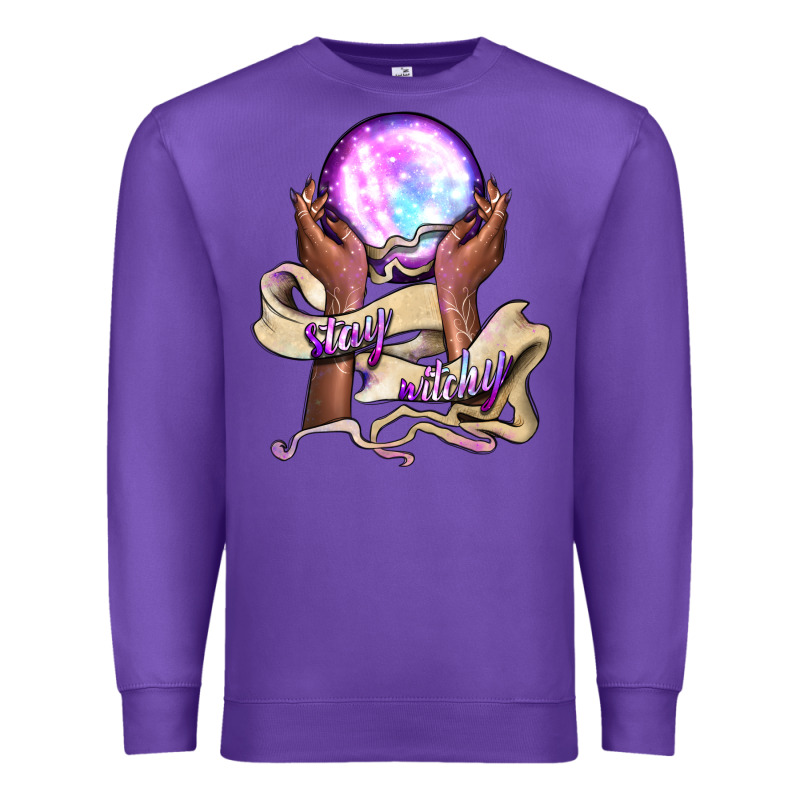 Stay Witchy Premium Sweatshirt by BundleAndBundleShop | Teevron
