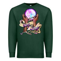 Sports Green stay witchy Premium Sweatshirt - BundleAndBundleShop