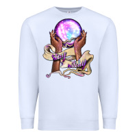 White stay witchy Premium Sweatshirt - BundleAndBundleShop