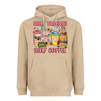Mushroom half teacher half coffee Heavyweight Hoodie - JahusDesignShop
