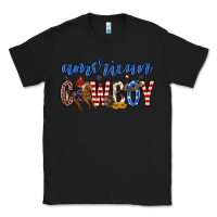 Black American cowboy Classic Tee - Zillion Design Studio