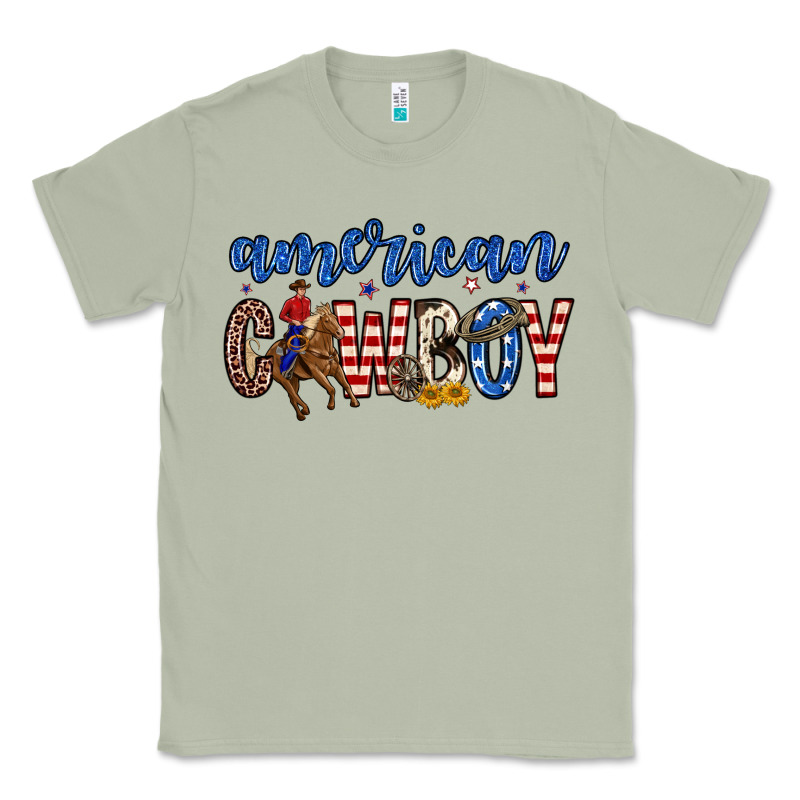 American Cowboy Classic Tee by Zillion Design Studio | Teevron