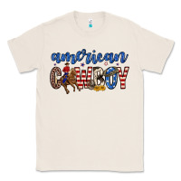 Natural American cowboy Classic Tee - Zillion Design Studio