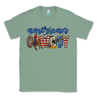 Sage American cowboy Classic Tee - Zillion Design Studio