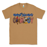 Toasted Coconut American cowboy Classic Tee - Zillion Design Studio
