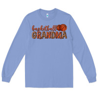 Colony Blue basketball grandma with leopard Long Sleeve Tee - texasbilliewilder