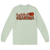 Matcha basketball grandma with leopard Long Sleeve Tee - texasbilliewilder