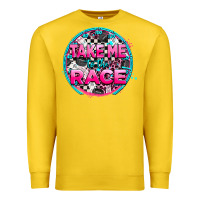Lemon take me to the race Premium Sweatshirt - AdoDesignShop