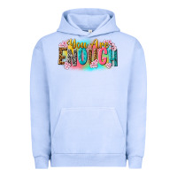 Pigment Grape Ice you are enough Urban Hoodie - NancyCooperArtShop