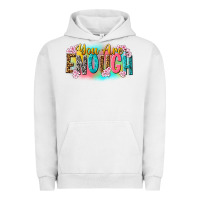 Pigment Lunar Rock you are enough Urban Hoodie - NancyCooperArtShop