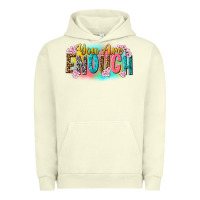 Pigment Pistachio you are enough Urban Hoodie - NancyCooperArtShop