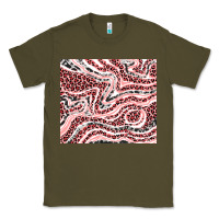 Army Green pinky leopard and cowhide valentine's day Classic Tee - RanaPortraitStore