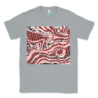 Heather Grey pinky leopard and cowhide valentine's day Classic Tee - RanaPortraitStore