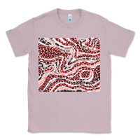 Lilac pinky leopard and cowhide valentine's day Classic Tee - RanaPortraitStore