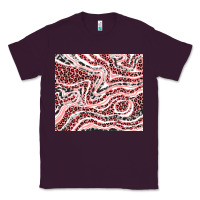 Plum pinky leopard and cowhide valentine's day Classic Tee - RanaPortraitStore