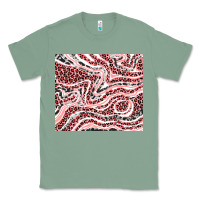 Sage pinky leopard and cowhide valentine's day Classic Tee - RanaPortraitStore