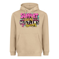 Mushroom support local hustlers and dreamers Heavyweight Hoodie - JahusDesignShop