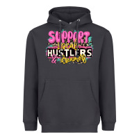 Smoke support local hustlers and dreamers Heavyweight Hoodie - JahusDesignShop
