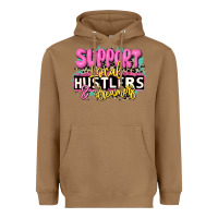 Toasted Coconut support local hustlers and dreamers Heavyweight Hoodie - JahusDesignShop